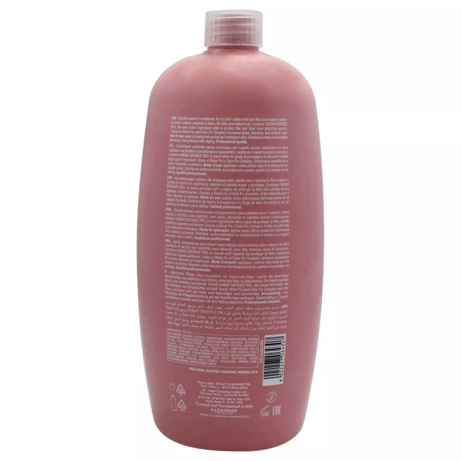 ALFAPARF Semi Di Lino Moisture Nutritive Shampoo & Leave-in Conditioner 33.8 oz